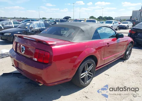 2005 Ford Mustang Gt из США, поврежденный, VIN 1ZVFT85H255193483
